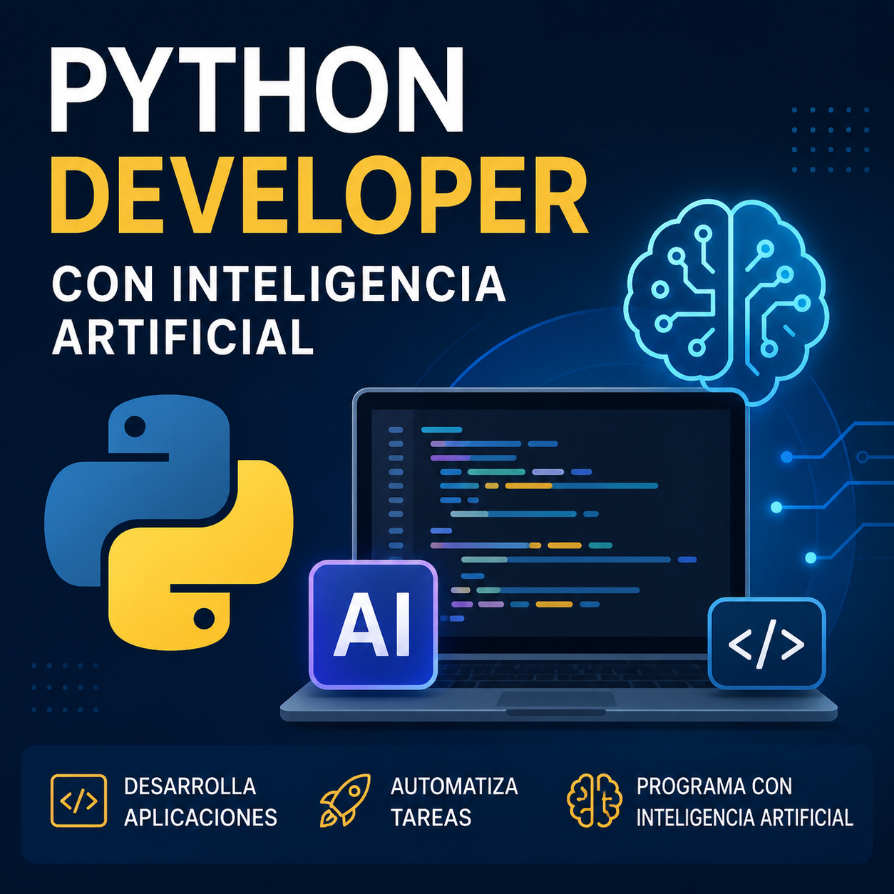 Python Developer + IA para Programadores